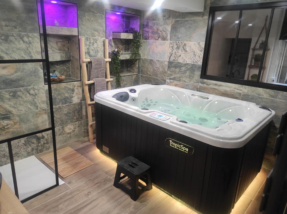 Nuit De La Sagesse "Jacuzzi Terrasse Et Parking Prive" Apartment Руан Екстериор снимка